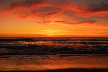 Fototapeta na wymiar Scenic Ocean Sunset