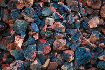 The Art of Broken Bricks - Colorful Bricks