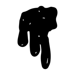 blood for halloween illustration design