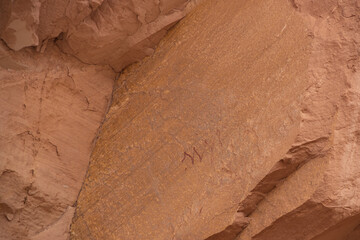 Pictographs at Catstair Canyon, Arizona, USA
