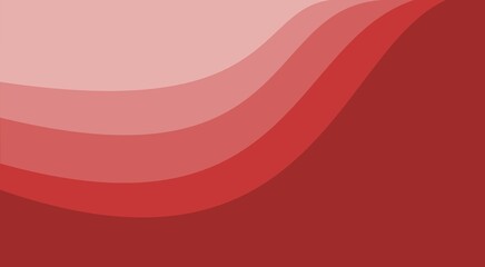 Red vector background with bubble shapes. Colorful abstract illustration with gradient lines. Brand-new design for your ads, poster, banner, abstract red background.