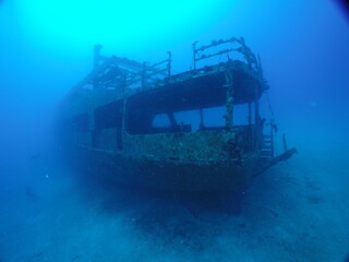 Scuba diving on the reefs of Majuro,Marshall islands.