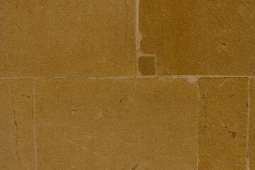 Fototapeta premium historical facade plane rectangular sandstone blocks background