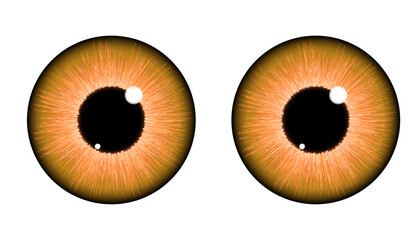 eye and eyes for comic, banner or others