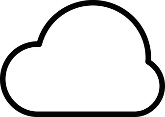 cloud simple icon