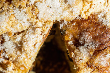 pan dulce sweet bread with fruit and mate for christmas argentina