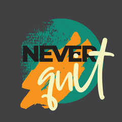 Chalkboard quote.  Blackboard with quotes.  Fitness quote.