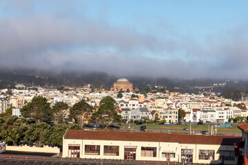 historic houses for Army officers at Fort Mason, San Francisco