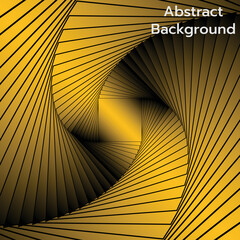 abstract background with golden lines