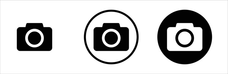 Camera icon. Symbol. Sign. Photo camera symbol. vector illustration	