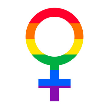 Gender identity icon female venus symbol