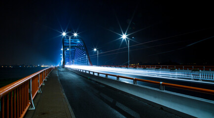 Fototapeta premium bridge in night