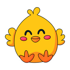 Cute little duck icon.