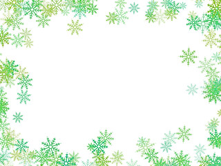 Christmas Snowflake Frame
