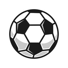 Obraz premium soccer ball icon vector design temp[late in white background