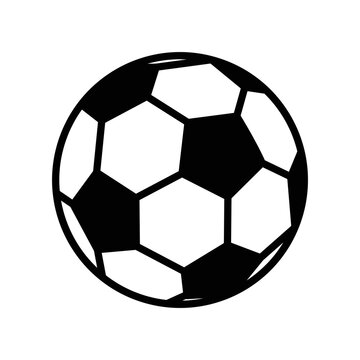 soccer ball icon vector design temp[late in white background