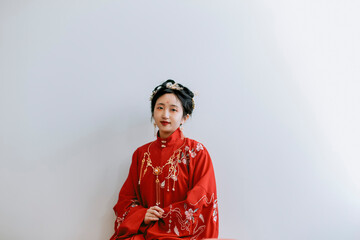 girl in traditional costume