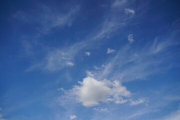 夏の終わりの空