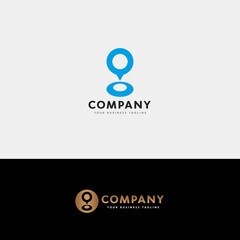 Initial G Elegant Logo Design, Initial Signature Creative Template