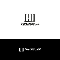 Initial L M Elegant Logo Design, Initial Signature Creative Template