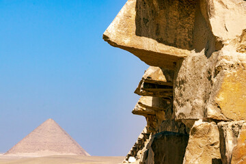 Red Pyramid of Pharao Snofru, Dashur, Egypt 