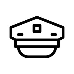 captain icon or logo isolated sign symbol vector illustration - high quality black style vector icons
