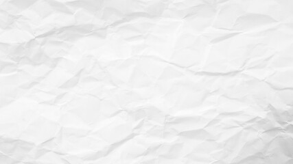 Obraz premium White Paper Texture background. Crumpled white paper abstract shape background with space paper recycle for text