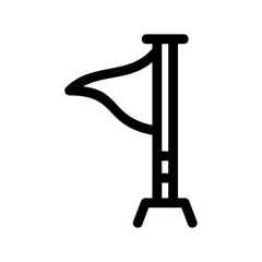 nautical flags icon or logo isolated sign symbol vector illustration - high quality black style vector icons
