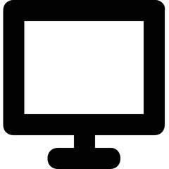 Monitor Vector Icon