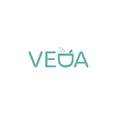 Veda Ayurveda Typography Creative Logo