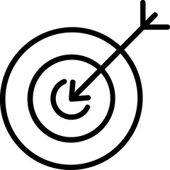 Dartboard Vector Icon