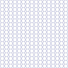 Abstract blue hexagonal dot pattern fabric vector