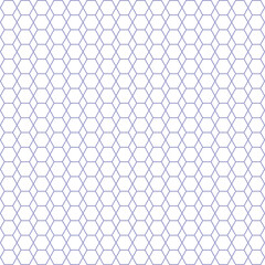 Abstract blue hexagonal dot pattern fabric vector