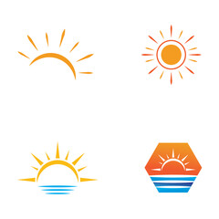 Sun Vector illustration Icon