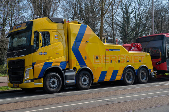 Bergnet Towing Truck At Amsterdam The Netherlands 23-3-2022