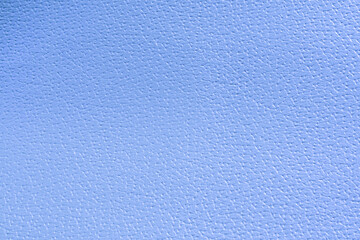 Blue Artificial Leather Background Texture.