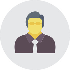 Businessman Avatar Vector Icon