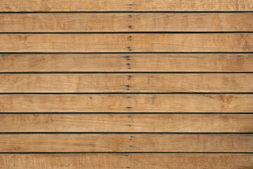 Thin horizontal wooden planks texture background. Backdrop for design. Wallpaper.