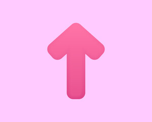 Realistic arrow 3d icon design illustrations. 3d render vector design concept