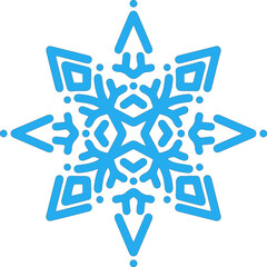 Snowflake Icon Christmas
