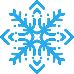 Illustration Snowflake Icon