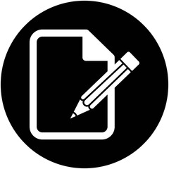 writing pad Isolated Vector icon which can easily modify or edit

