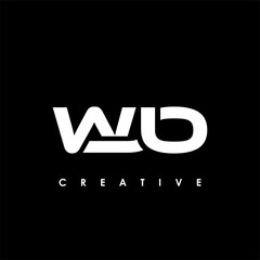WJO Letter Initial Logo Design Template Vector Illustration