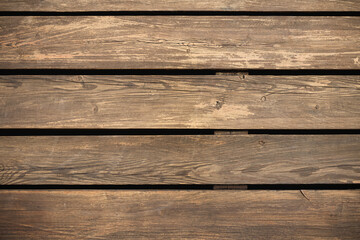 Old brown wooden board. Timber texture. Background