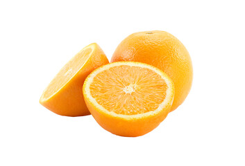 orange fruit isolated for design
