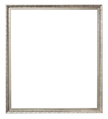 Blank of vintage picture frame isolate