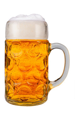 Bierkrug am Oktoberfest in M&uuml;nchen