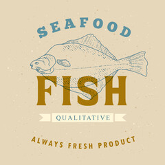 Fish, seafood label