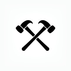 Hammer Icon - Vector, Sign and Symbol for Design, Presentation, Website or Apps Elements. 