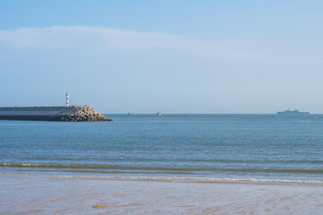 lighthouse by the beach